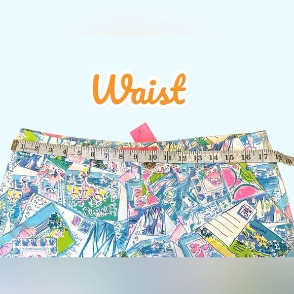 LILLY PULITZER 🌴NWT 🌴5” CALLAHAN STRETCH SHORT/ MULTI WISH YOU WERE HERE Size - Picture 10 of 12